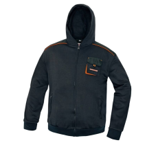 Australian Line Emerton kapucnis pulóver fekete színben