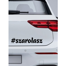  Autó matrica - #szarolasz információs címke