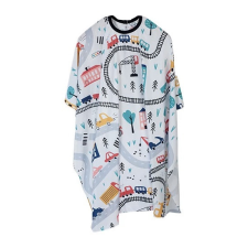  Autó mintás gyerek beterítő kendő hajvágó kendő