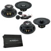  Autóhangszóró csomag erősítővel Ford Focus 1 1998-2005 ESB 1000 260 W