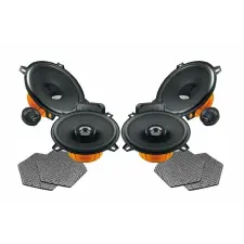  Autóhangszóró csomag Hertz Dieci kifejezetten Renault Megane 2 (2002 - 2009) számára elektromos alkatrész