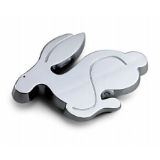 AUTOLIFE 3D fém Nyúl autó logó információs címke