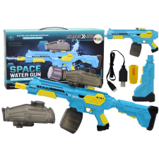 Automata akkumulátoros vízipisztoly M416 kék katonásdi