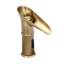  Automata érzékelős mosdócsaptelep, érintésmentes működés, modern design, arany csaptelep