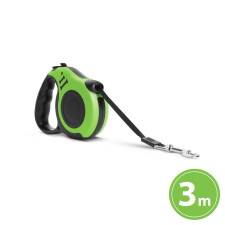  Automata póráz - 3 m - zöld 60066A nyakörv, póráz, hám kutyáknak