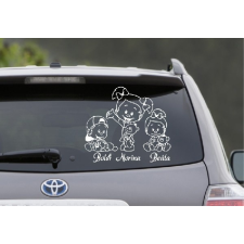  Autómatrica, Baba a kocsiban, Lánykák fiúval 3 tapéta, díszléc és más dekoráció