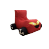  Autómodell gyerekfotel vízálló anyagból, Piros, 70 X 50 cm, MCT-CM100