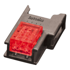Autonics CNE-S03-RE - Csatlakozó 3 tűs, csatl. aljzat, piros villanyszerelés