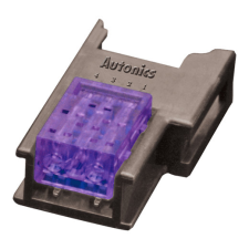Autonics CNE-S03-VT - Csatlakozó 3 tűs, csatl. aljzat, lila villanyszerelés