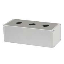 Autonics Kapcsolóház 3 lyukkal alumínium M22/25/ villanyszerelés