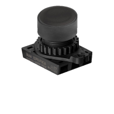 Autonics Nyomógomb Fekete visszatérő / IP52 villanyszerelés