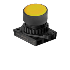 Autonics Nyomógomb Sárga visszatérő / IP52 villanyszerelés