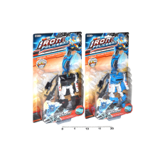  Autorobot Rendőrség 17 cm játékfigura