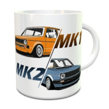  Autós meglepetés - Volkswagen Mk1 Mk2 bögre bögrék, csészék