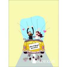  Autós ujjlenyomatfa dekorációs kellék