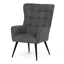 AUTRONIC 315 GREY2 relaxfotel, sötét szürke, sötétszürke bútor