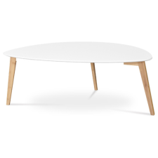 Autronic dohányzóasztal 120x45 cm MDF matt fehér AF-1184 WT bútor