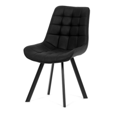 Autronic Étkezőszék fekete szövet HC-V3066 BK3 bútor