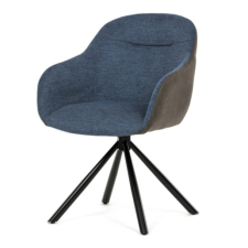  Autronic Étkezőszék kék szövet DCH-Y1143 BLUE2 bútor