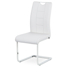 Autronic Étkezőszék műbőr fehér DCL-411 WT bútor