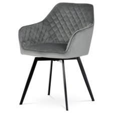 Autronic Étkezőszék szövet szürke DCH-425 GREY4 bútor