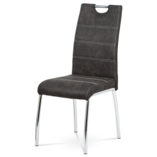 Autronic Étkezőszék szövet szürke HC-486 GREY3 bútor