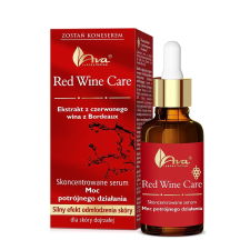 Ava Laboratorium Ava Red wine care anti-aging ránctalanító és bőrfiatalító szemráncszérum Bordeaux-i vörös bor kivonattal, 15ml arcszérum