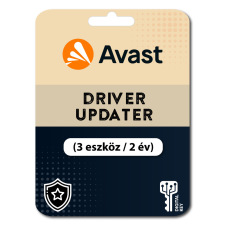 avast! Avast Driver Updater (3 eszköz / 2 év) (Elektronikus licenc) karbantartó program