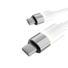 AVAX CB316 GLOWY USB-C - USB-C cable 1m White