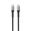 AVAX CB402G STEELY USB-C - Lightning 20W kábel 3A 1.5m acélszürke (5999574480088) (5999574480088)