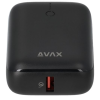 AVAX PB105B MINI PD/Type-C 20W gyorstöltő Powerbank 10.000mAh fekete (5999574480156) (5999574480156)