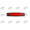 AVC LED Szélességjelző 24V piros, 6 ledes 96 mm hosszú
