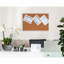 AVELI Parafatábla, 120x90cm, alumínium keret parafatábla