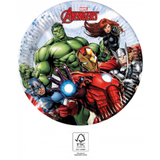 Avengers Infinity Stones, Bosszúállók papírtányér 8 db-os 20 cm FSC party kellék