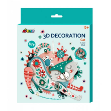AVENIR 3D dekorációs puzzle - Cica kreatív és készségfejlesztő