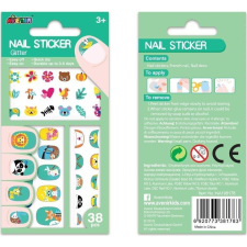 AVENIR Csillogó Körömmatrica - Állatok (401666) kreatív és készségfejlesztő