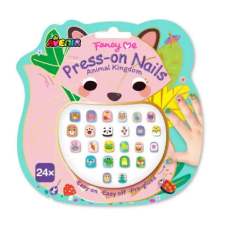 Avenir Kids Felragasztható játék műköröm készlet, Az állatok királysága Avenir szépségszalon