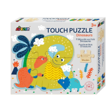Avenir Kids Tapintós puzzle - Dinók - Avenir Kids puzzle, kirakós