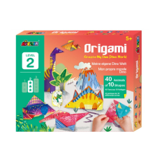 AVENIR Origami készlet, Dinoszauruszok- Avenir kreatív és készségfejlesztő