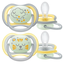 Avent SCF376/01 Ultra air játszócumi éjszakai 18hó+ 2 db cumi