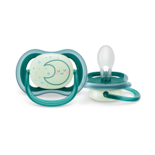 Avent SCF377/02 Játszócumi Ultra air éjszakai 6-18hó, 1db cumi