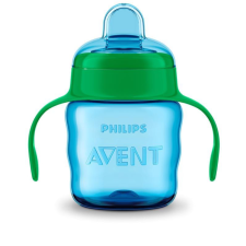 Avent SCF551/05 Itatópohár Classic 200 ml itatófüllel fiús (Világoskék, fiús) babaétkészlet