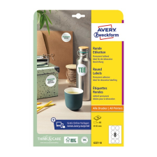 Avery Etikett AVERY L6227-10  65 mm univerzális kör 10 ív/csomag etikett