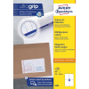 Avery Etikett címke, univerzális 105 x148 mm,4 címke/ív, 100 ív/doboz, Avery fehér