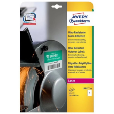 Avery L7917-10 210x297mm ultra ellenálló 10 darabos etikett etikett