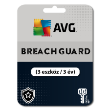 AVG BreachGuard (3 eszköz / 3 év) (Elektronikus licenc) karbantartó program