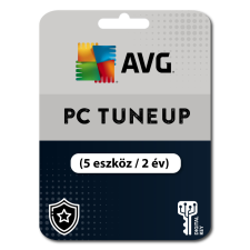 AVG PC TuneUp (5 eszköz / 2 év) (Elektronikus licenc) karbantartó program
