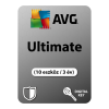 'AVG Technologies' AVG Ultimate (10 eszköz / 3 év) (Elektronikus licenc)