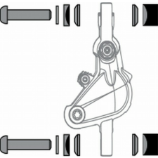Avid 10S tárcsafék adapter távtartó készlet kerékpáros kerékpár és kerékpáros felszerelés