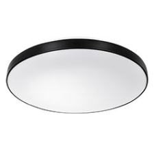 Avide Amelia mennyezeti LED lámpa, kör alakú, (18W/1600lm) természetes fehér, fekete világítás